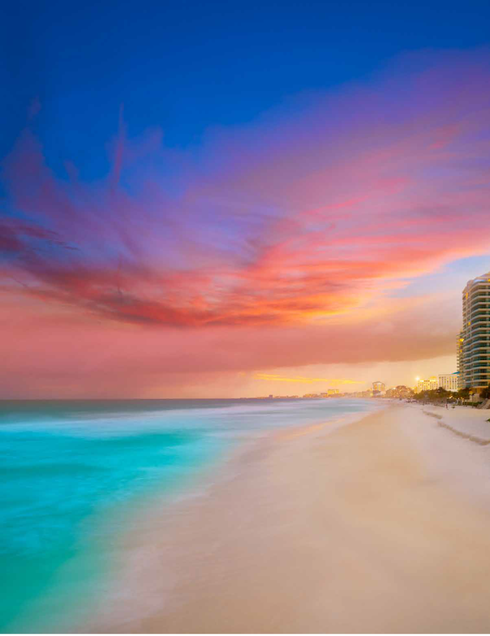 Cancun sunset 700x908 Cancun sunset 700x908